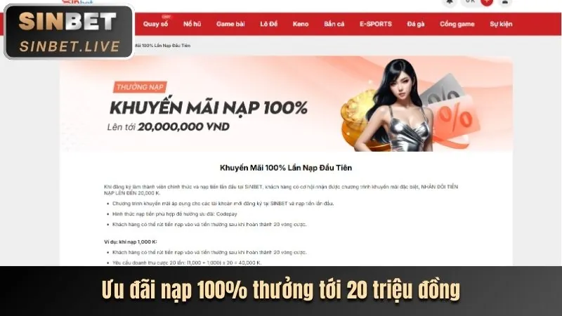 Khuyến mãi chào mừng 23 win